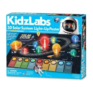 3D Solar System Light Up Poster