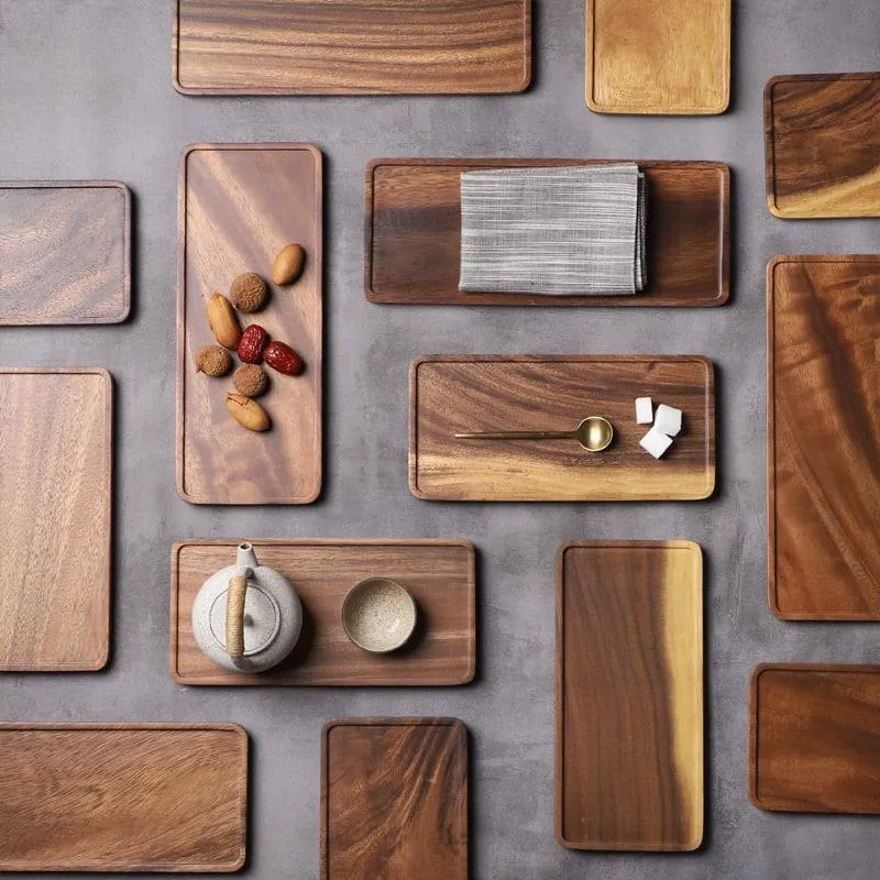 Acacia Wood Serving Tray