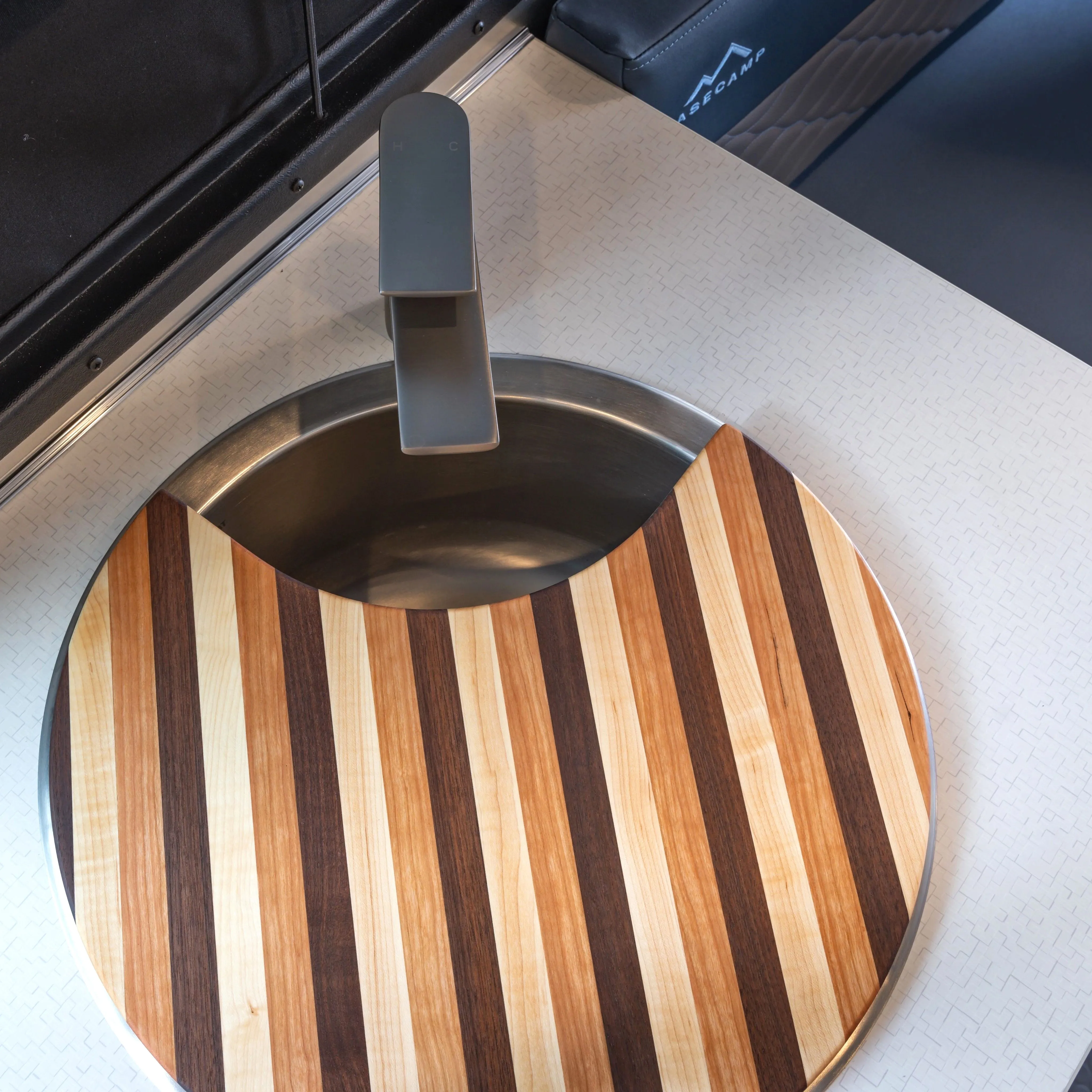 Airstream Custom Sink Cutting Boards for Flying Cloud Travel Trailers