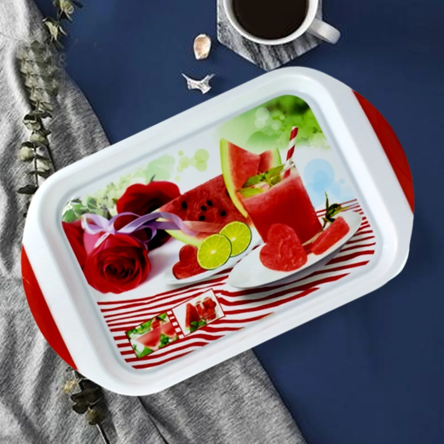 Big Plastic Tray for Kitchen and General Purpose