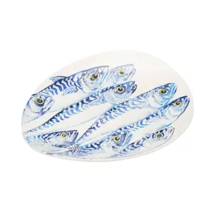 Ceramiche Fabbro Mackerel Platter 41cm
