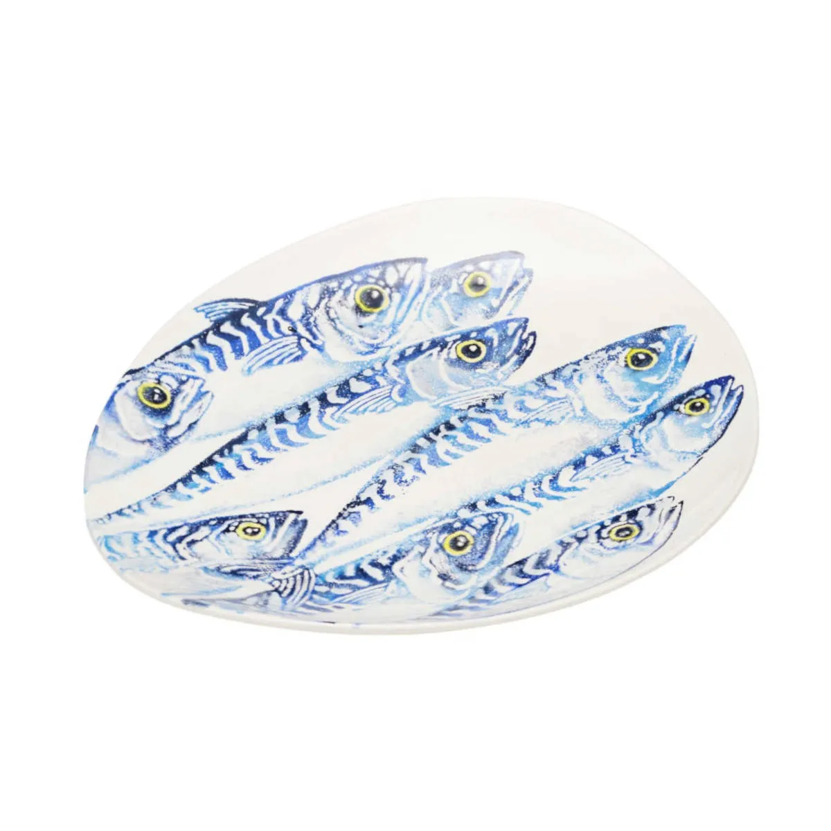 Ceramiche Fabbro Mackerel Platter 41cm