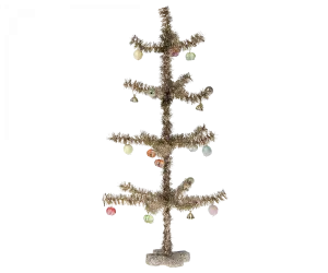 Christmas Tree, Miniature - Gold