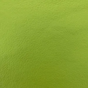Citrus Green Textured PVC Leather Vinyl Fabric