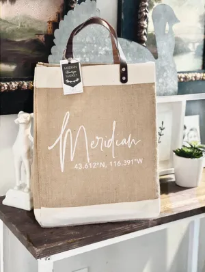 City Jute Tote