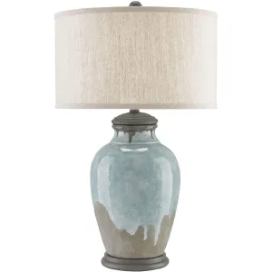 Coastal Blue Table Lamp