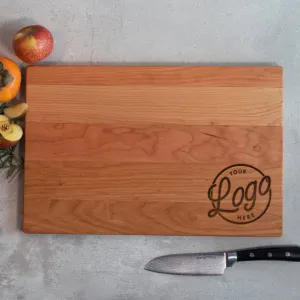 Corner Business Logo Cutting Board
