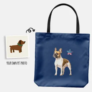 Custom American Star - Tote Bag