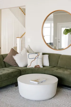 Elliot Embroidered Abstract Pillow