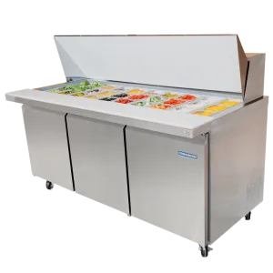 ESP-72-HC Enhanced 72" Refrigerated Sandwich/Salad Prep Unit