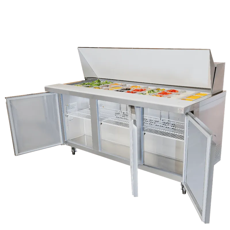ESP-72-HC Enhanced 72" Refrigerated Sandwich/Salad Prep Unit