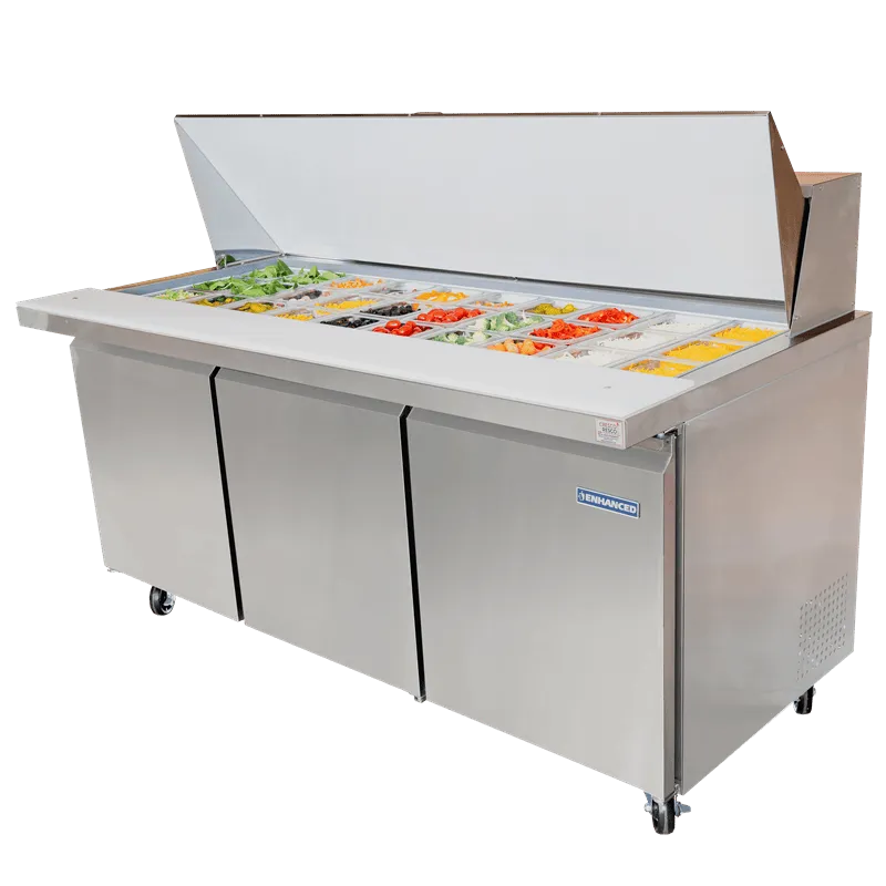 ESP-72-HC Enhanced 72" Refrigerated Sandwich/Salad Prep Unit