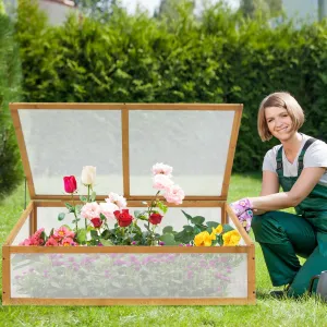 Garden Cold Frame Greenhouse,  39.4''x25.4''x15.9''