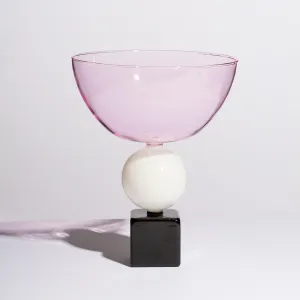 Geo Bowl - Pink White Black