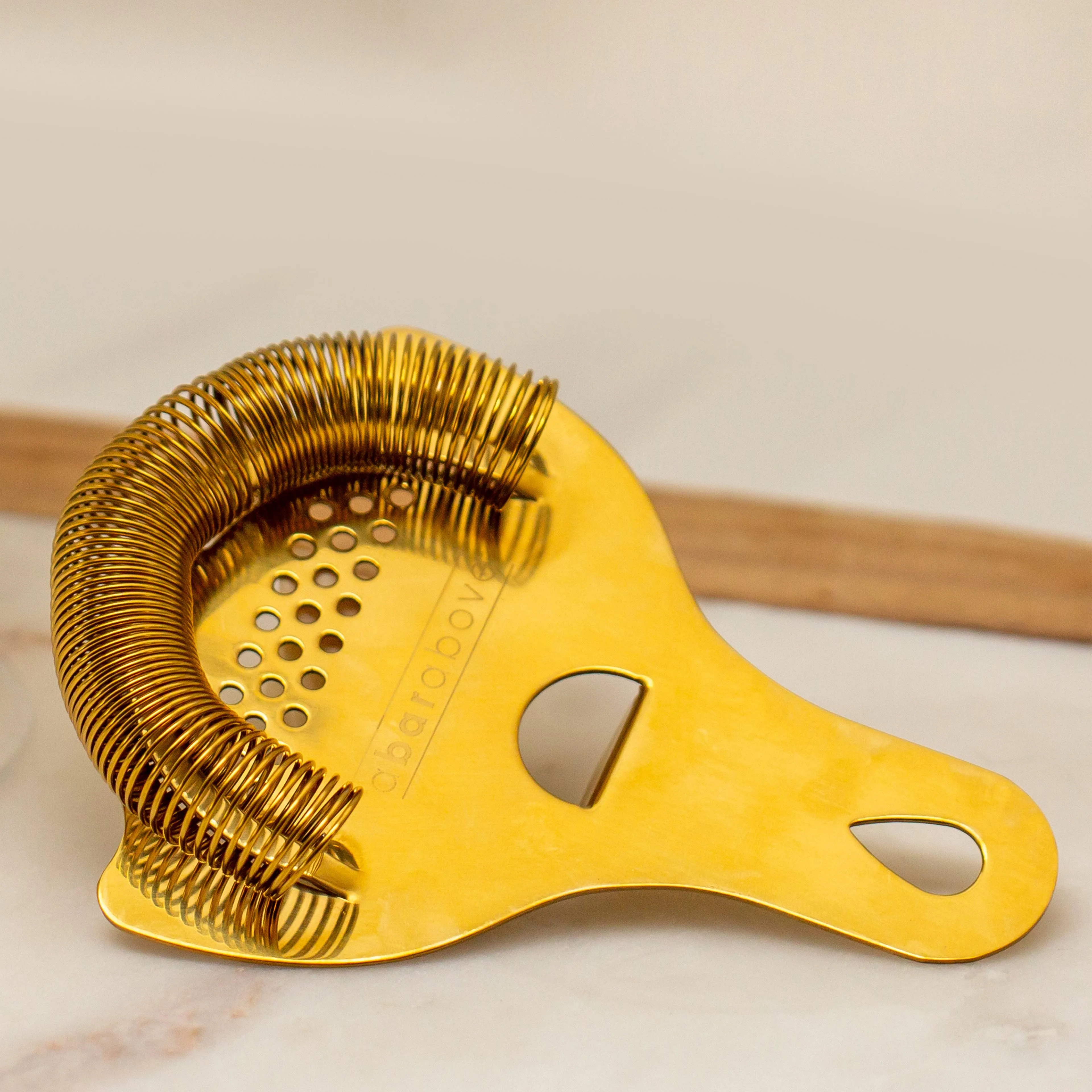 Hawthorne Strainer Gold