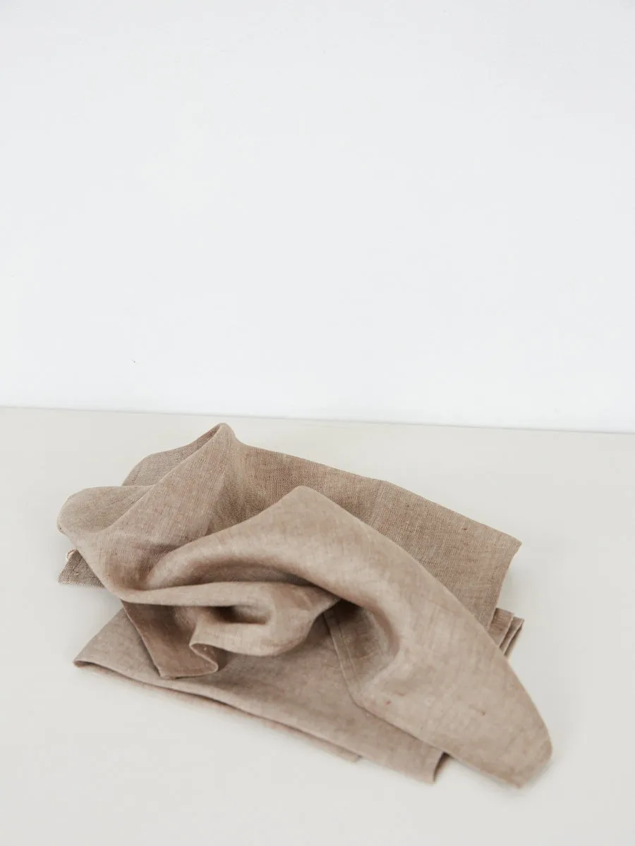 Hopsack Linen Napkin Isabella Beige (set of 2)