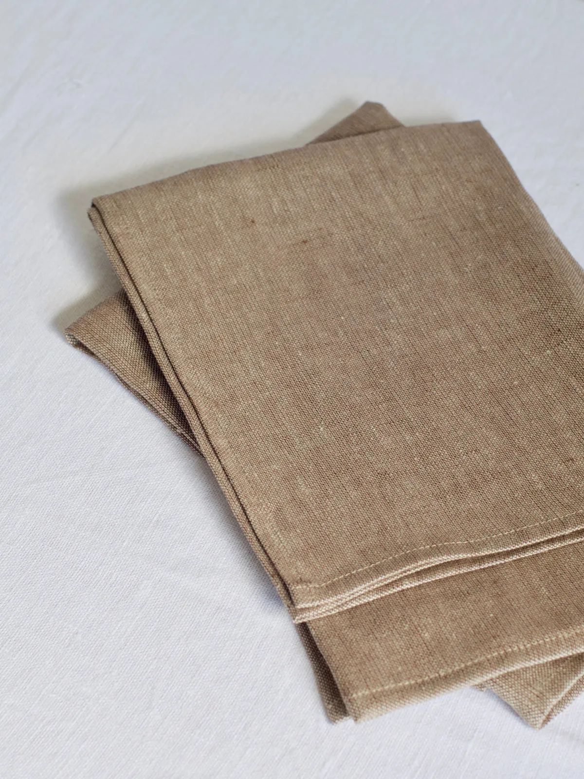 Hopsack Linen Napkin Isabella Beige (set of 2)