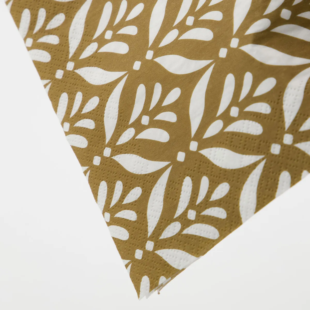 House Doctor Large Paper Napkins - Mento - Brown