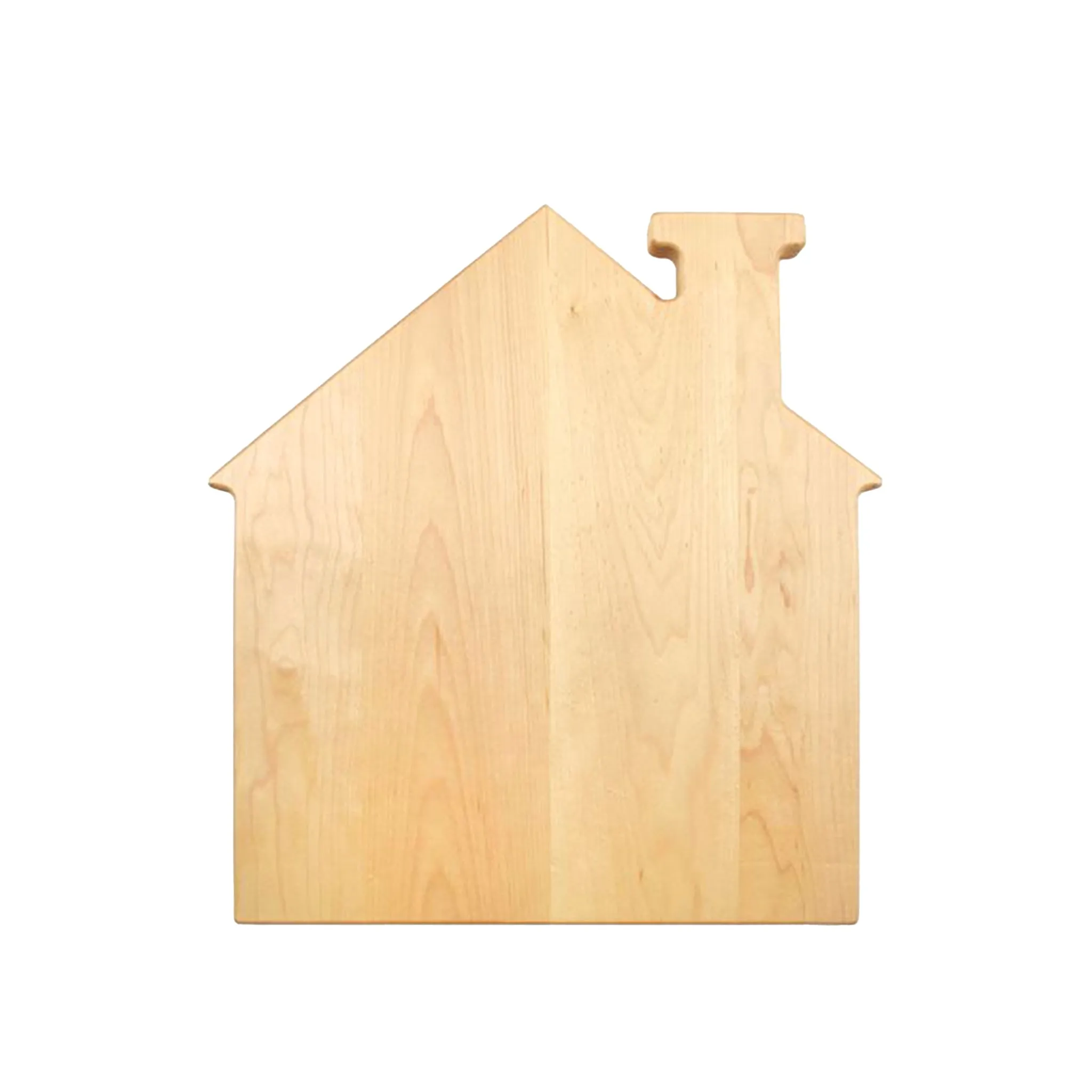 House Shaped Pine Wood Board - 13" x 14"