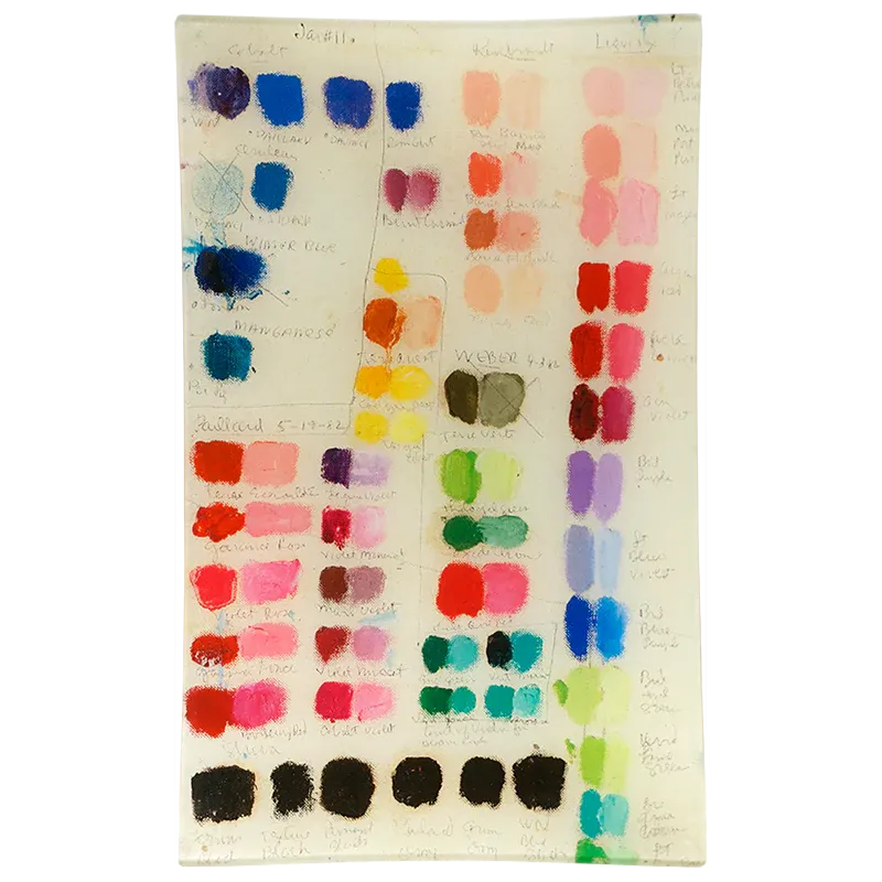 John Derian 'Mixed Tones (Painters Studio)' 9 x 14" Tray