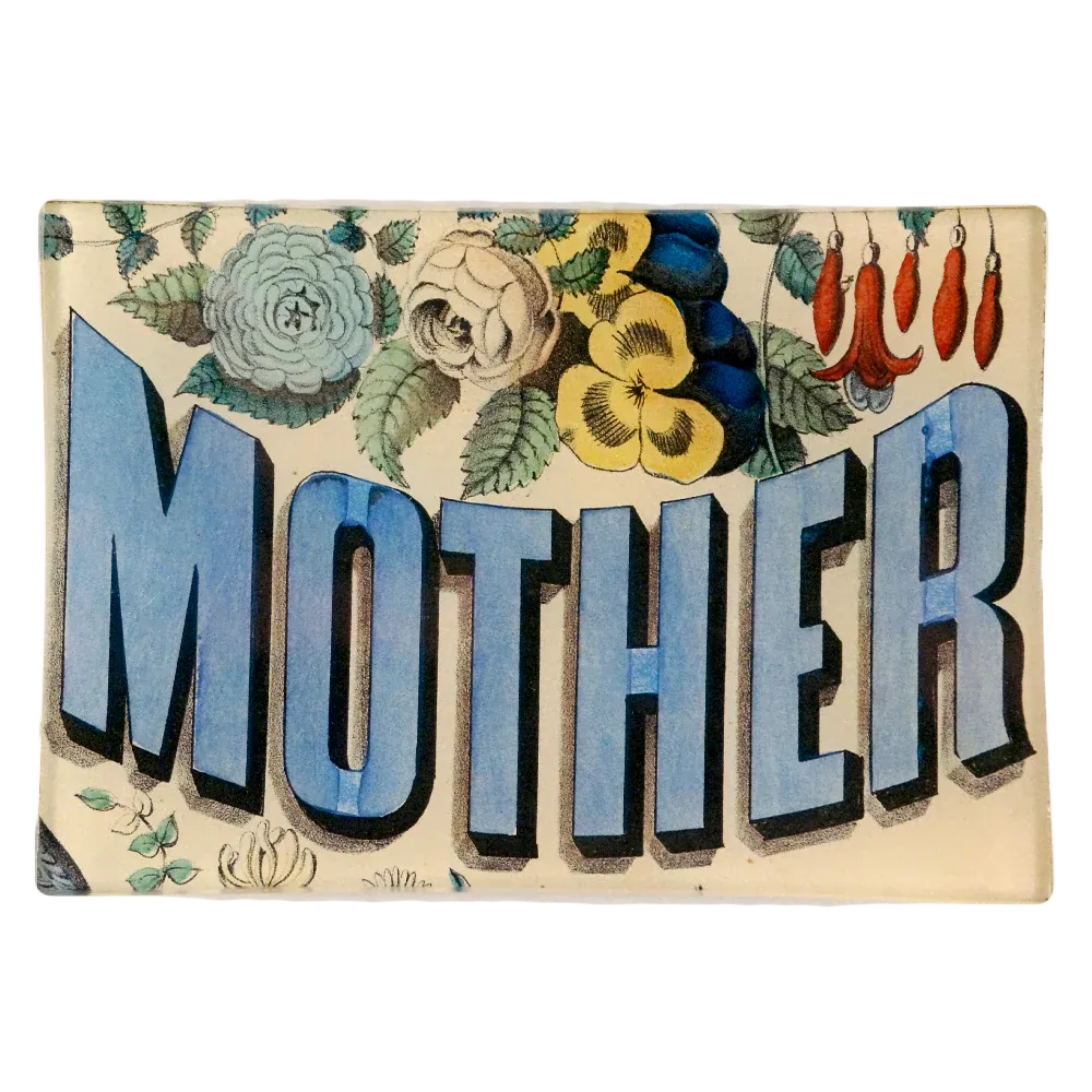 John Derian 'Mother' 4.5 x 6.5" Tray