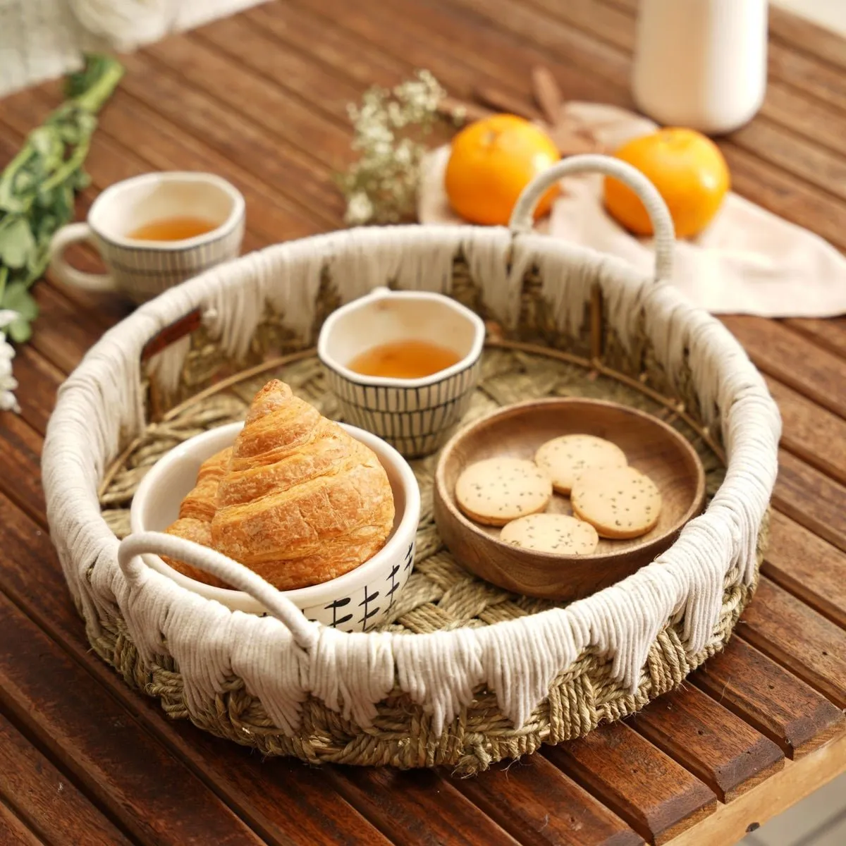 Kaia Conical Moonj Brunch Tray