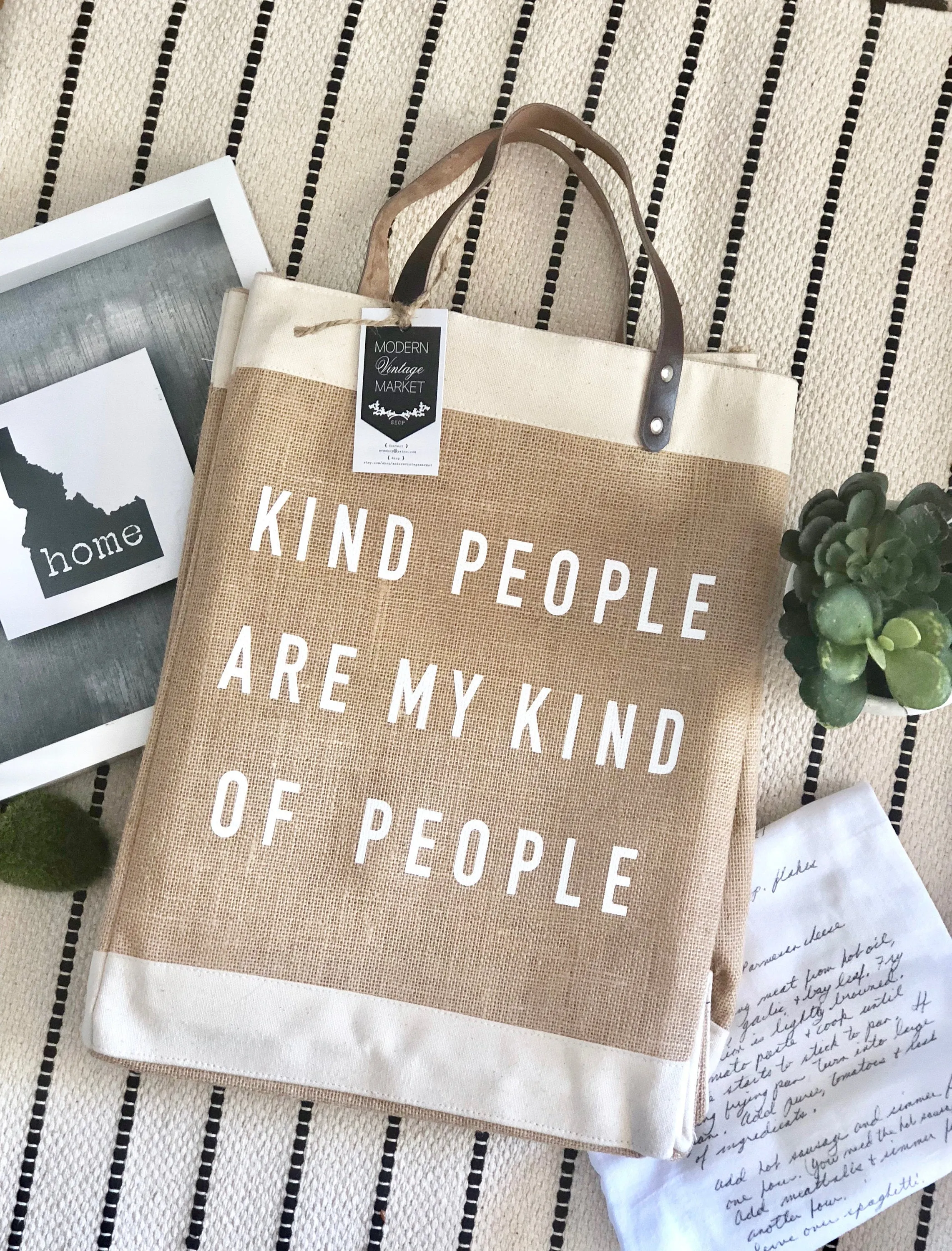 KIND PEOPLE MARKET BAG