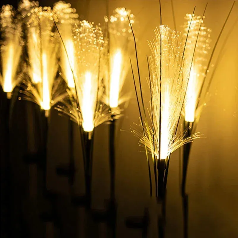 LED Solar Garden Reed Lamp.