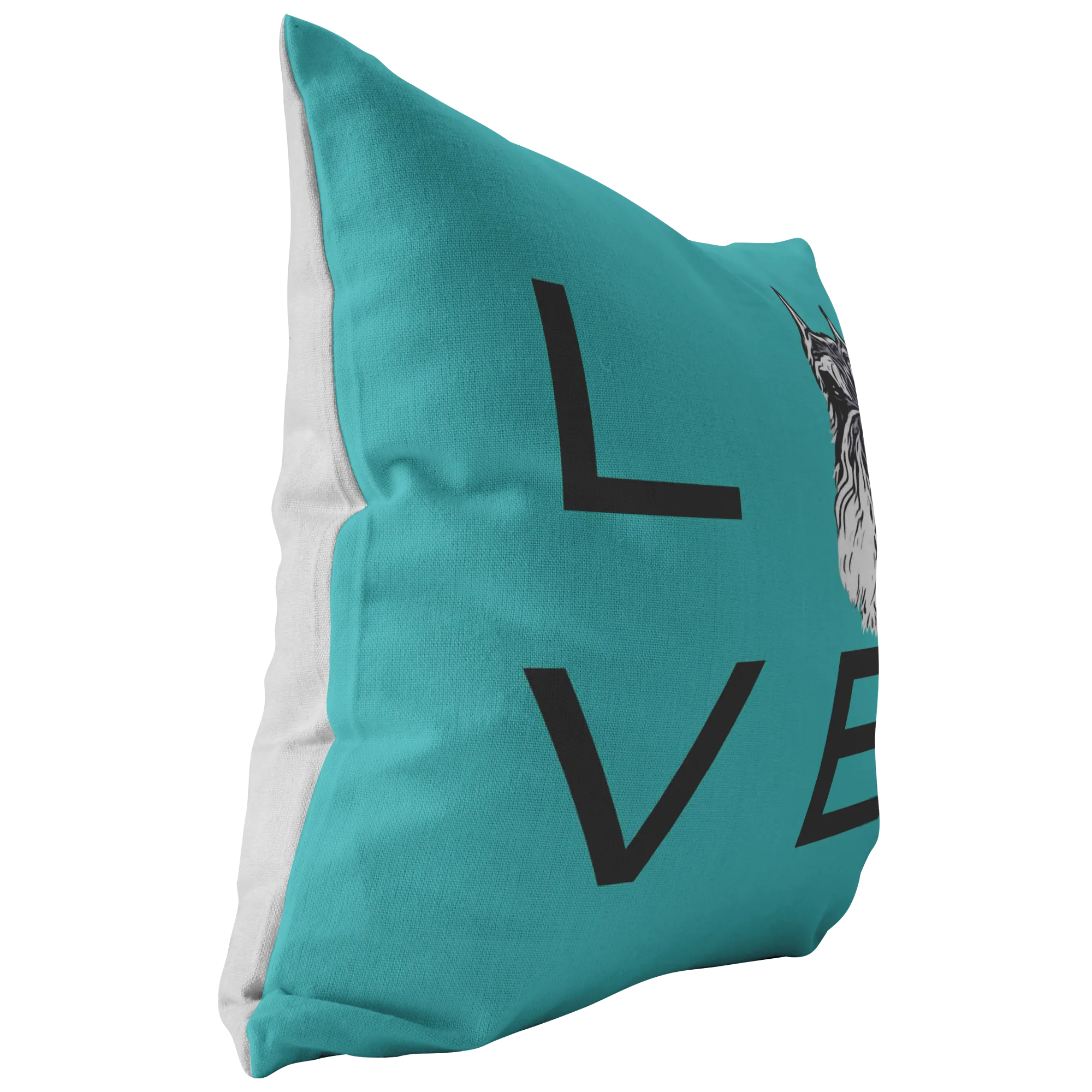 Miniature Schnauzer - LOVE Pillow