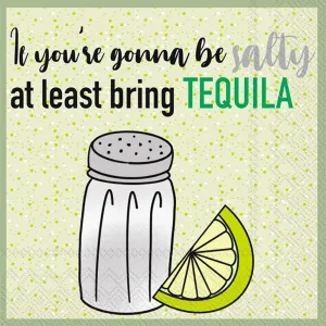 Paper Cocktail Napkins Bring Tequila