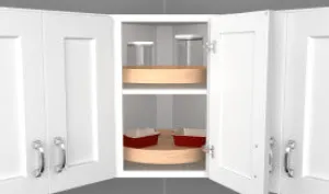 Rev-A-Shelf 18" LD Banded Wood Full Circle Trays W/Steel Bearing 1 PER LD-4BW-001-18SB-1
