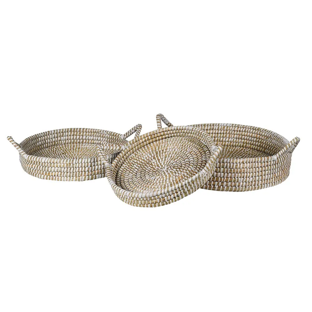 Round Seagrass Trays - 3 Sizes