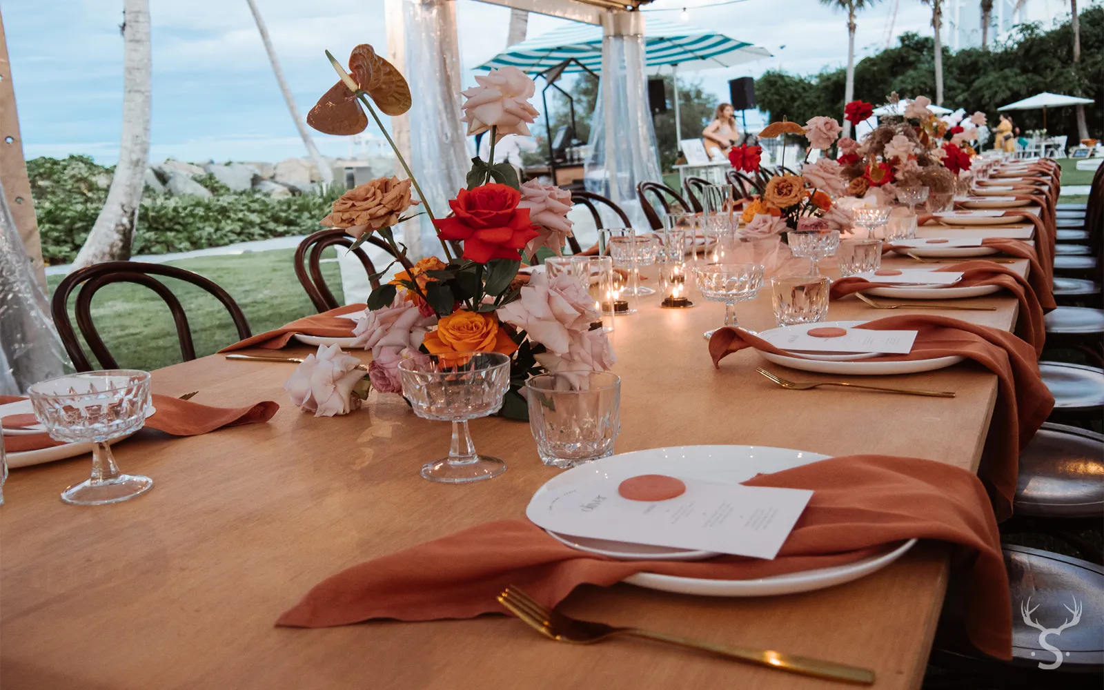 Rust Linen Napkin