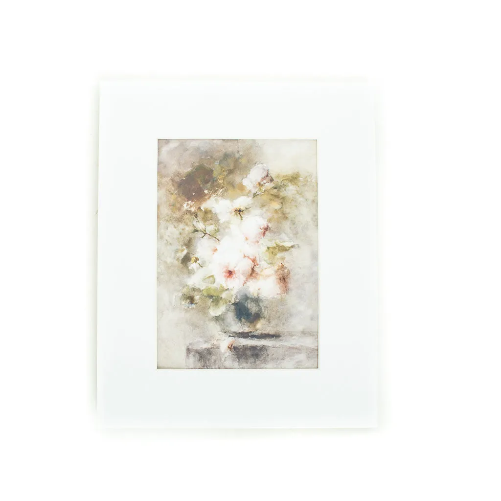 Watercolor Blossom Art