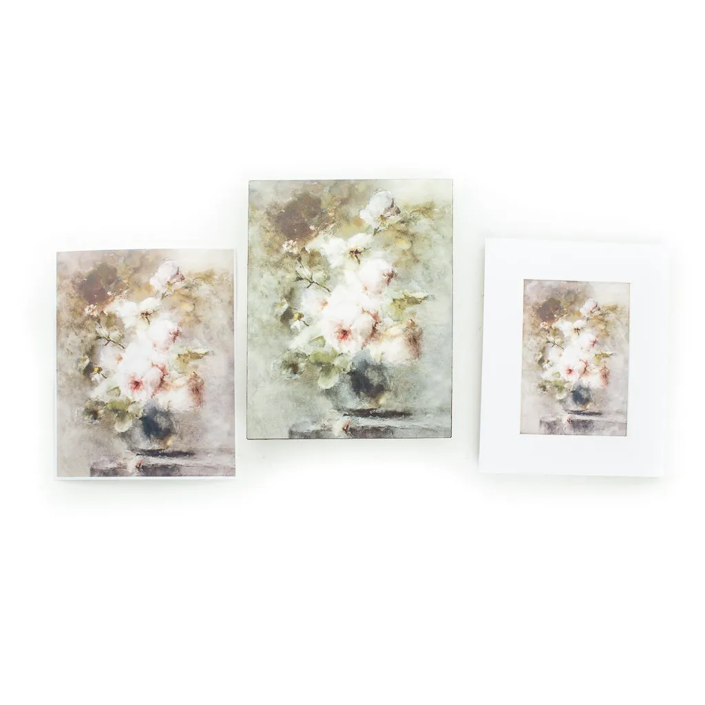 Watercolor Blossom Art