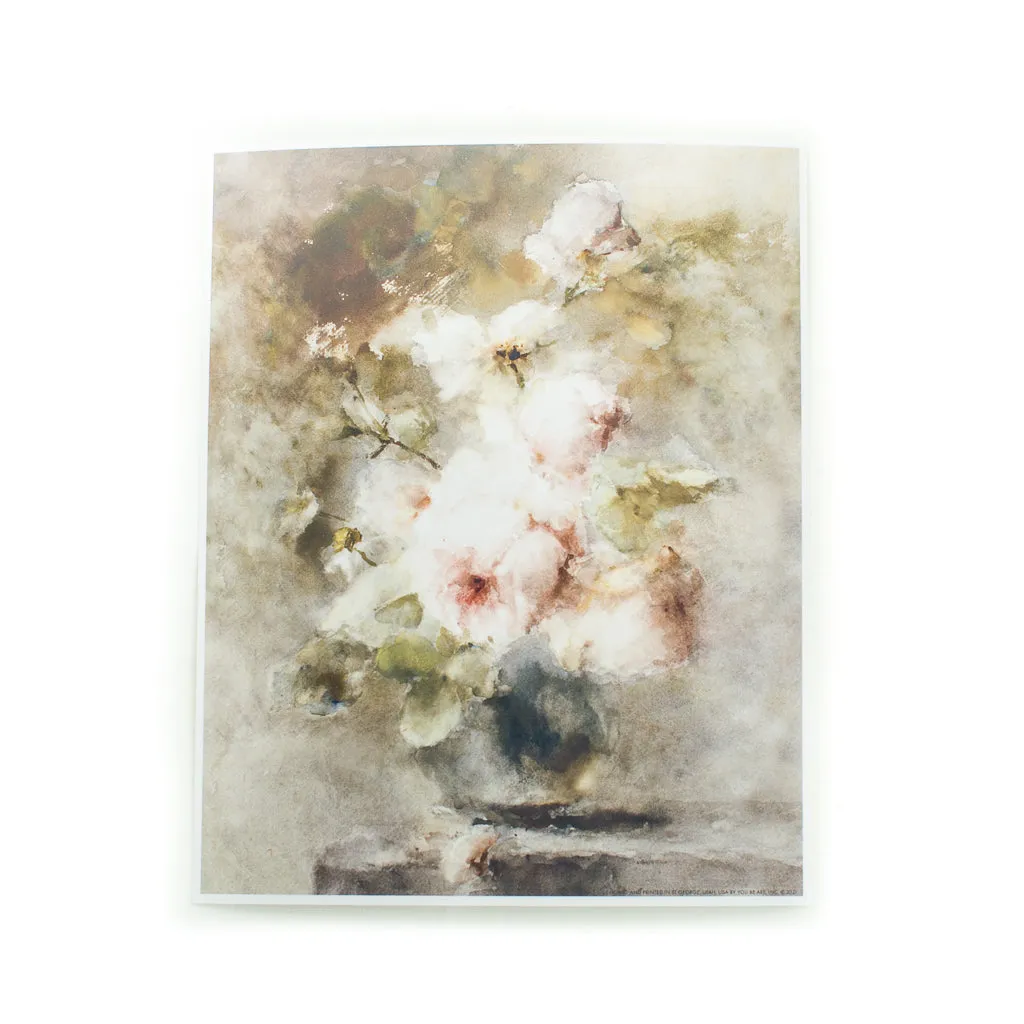 Watercolor Blossom Art